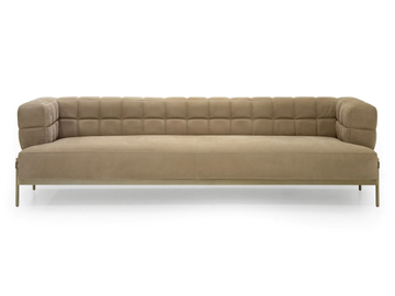 V220 - 3 seater nabuk sofa by formitalia luxury group - view 2